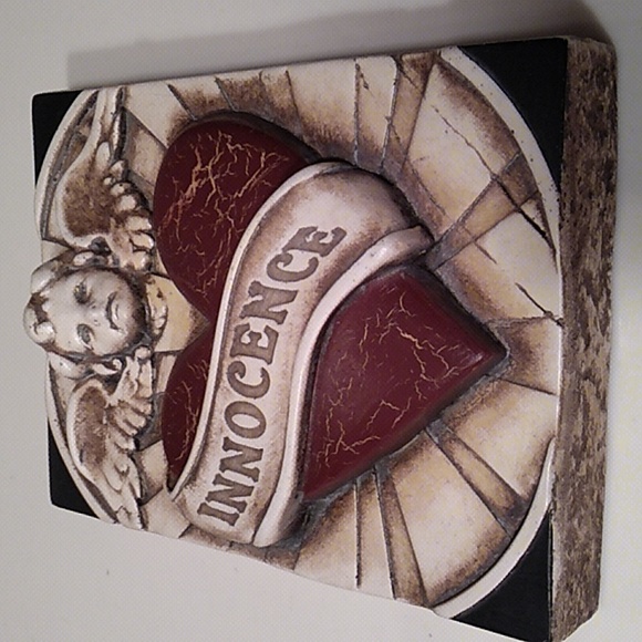 Sid Dickens T-81 "Innocence" Angel Cherub Heart. Vintage *Rare & Retired - Picture 3 of 9